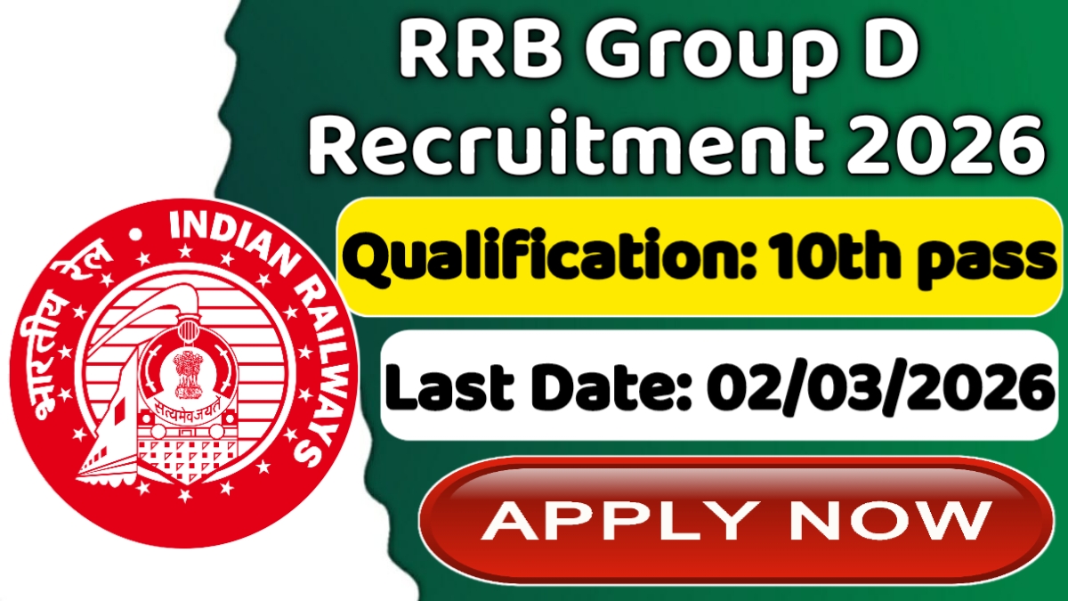 RRB Group D Recruitment 2026