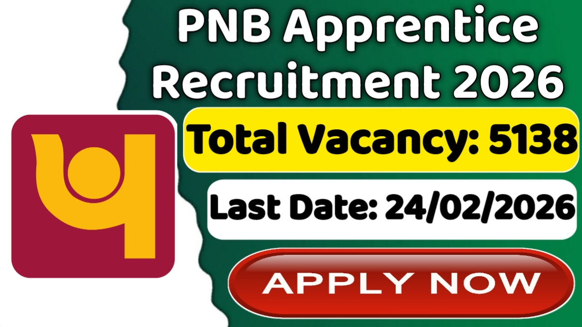 PNB Apprentice Recruitment 2026
